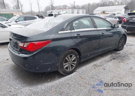 2012 Hyundai Sonata Gls из США, поврежденный, VIN 5NPEB4AC7CH379411